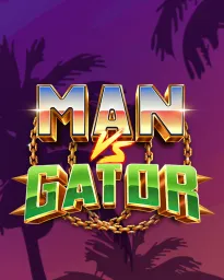 Man vs Gator logo