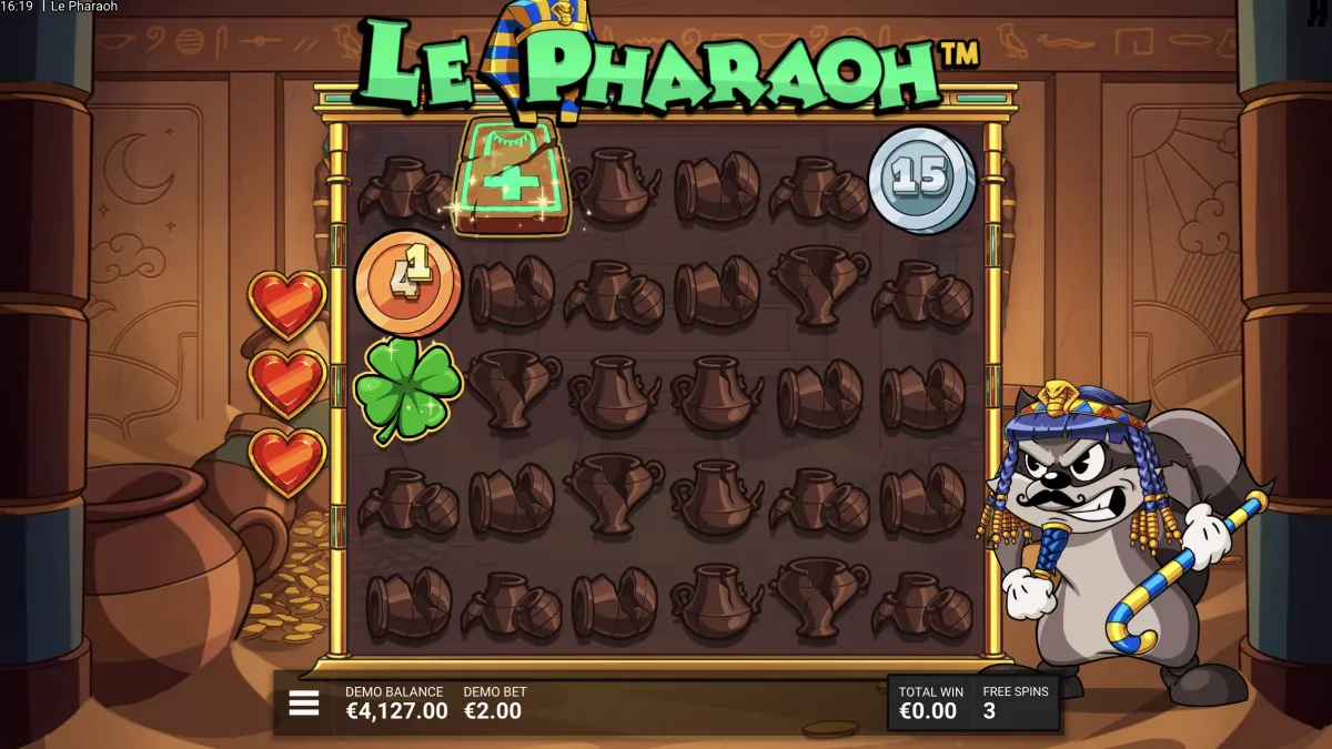 Le Pharaon gameplay screenshot