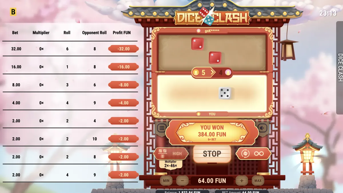 Dice Clash gameplay screenshot