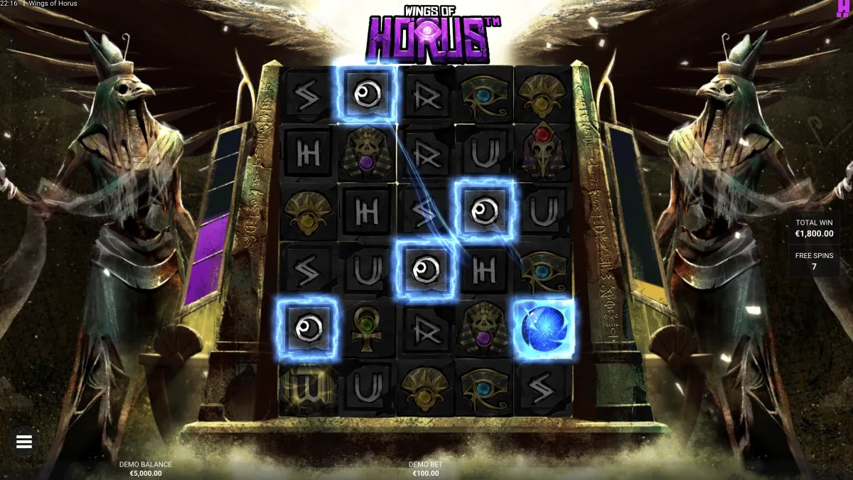 Wings of Horus gameplay screenshot