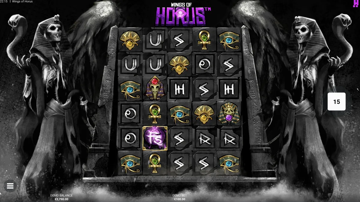 Wings of Horus gameplay screenshot