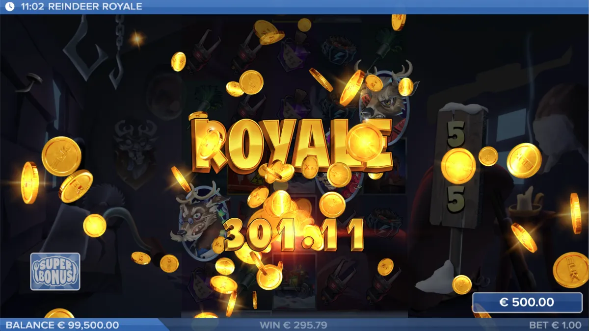 Reindeer Royale gameplay screenshot