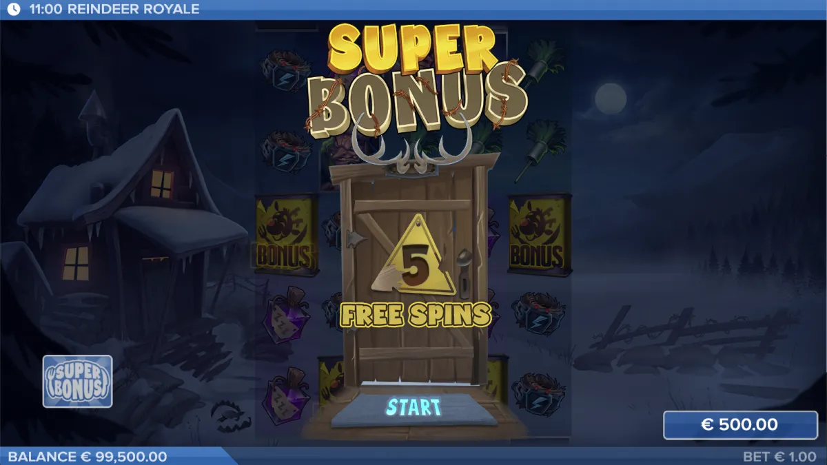 Reindeer Royale gameplay screenshot