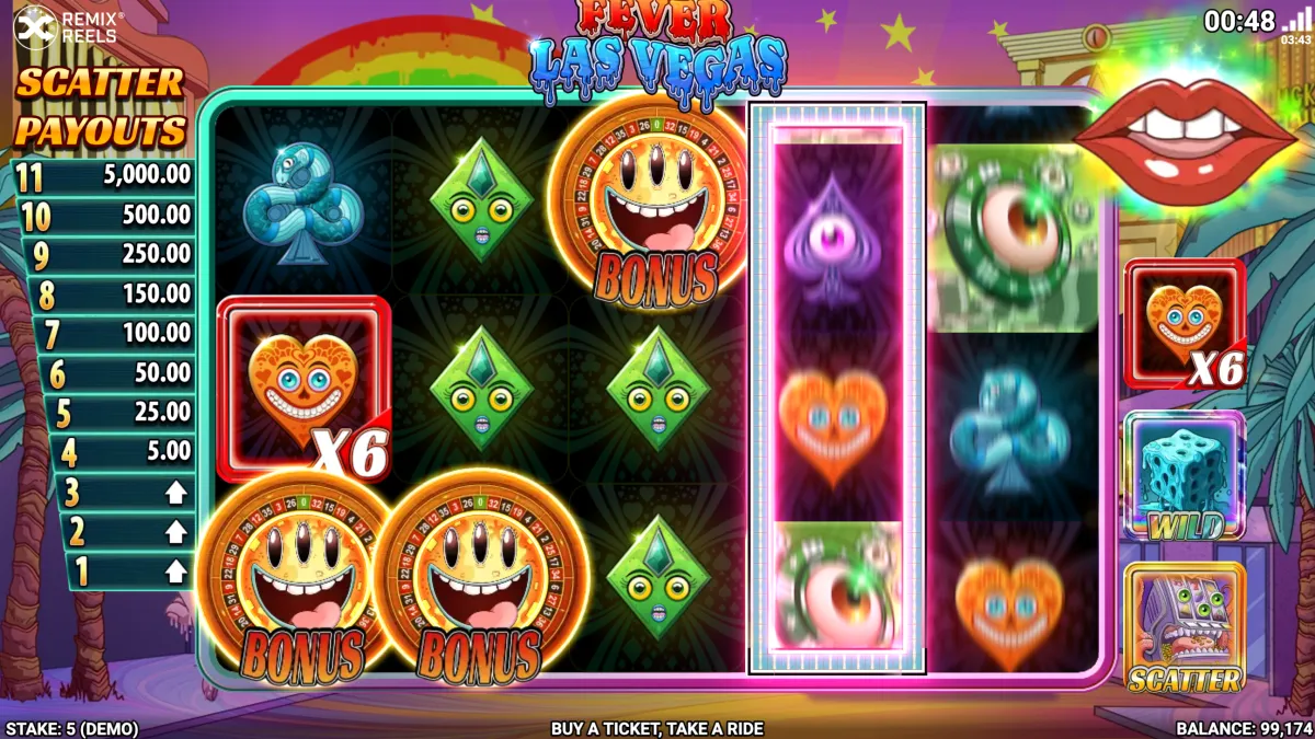 Fever Las Vegas gameplay screenshot