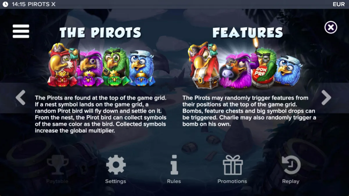 Pirots X gameplay screenshot