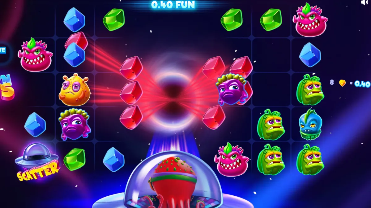 Alien Fruits 2 gameplay screenshot