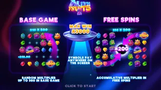 Alien Fruits 2 gameplay screenshot preview