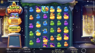 Lucky Ducky X-mas gameplay screenshot preview