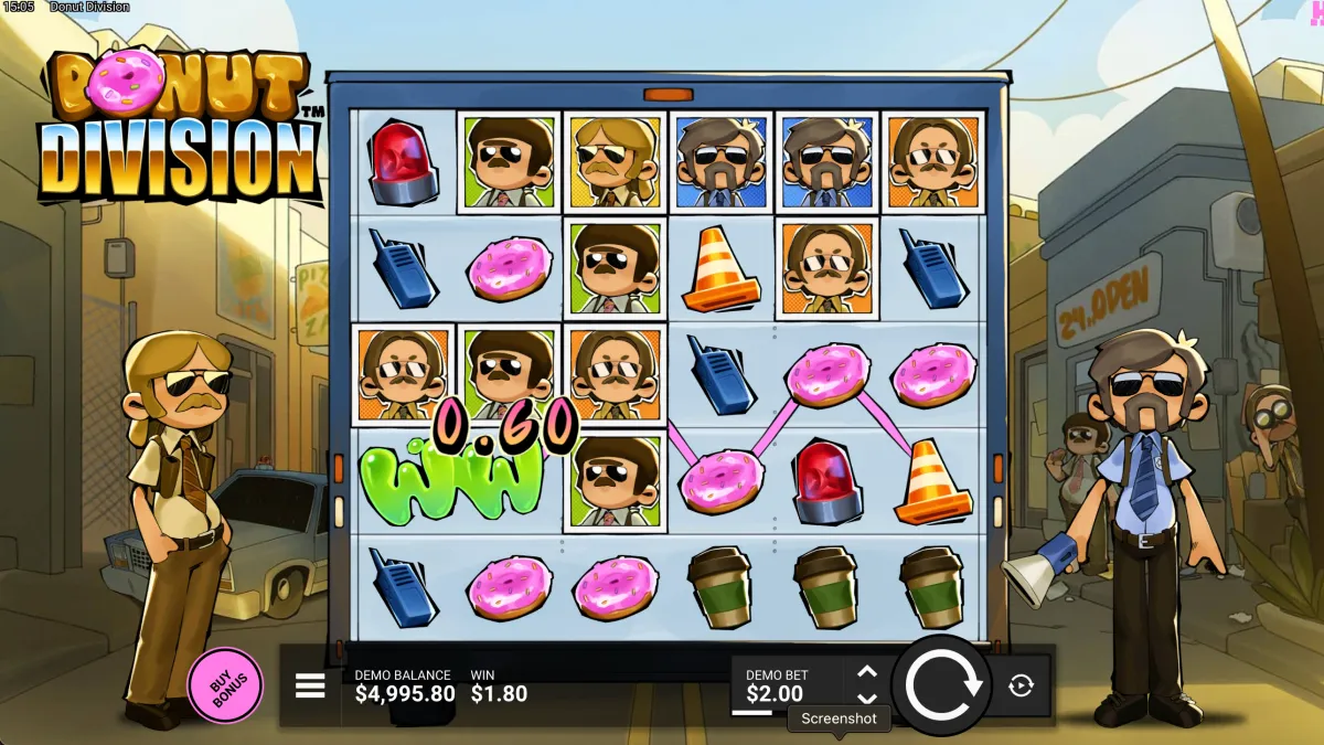 Donut Division gameplay screenshot