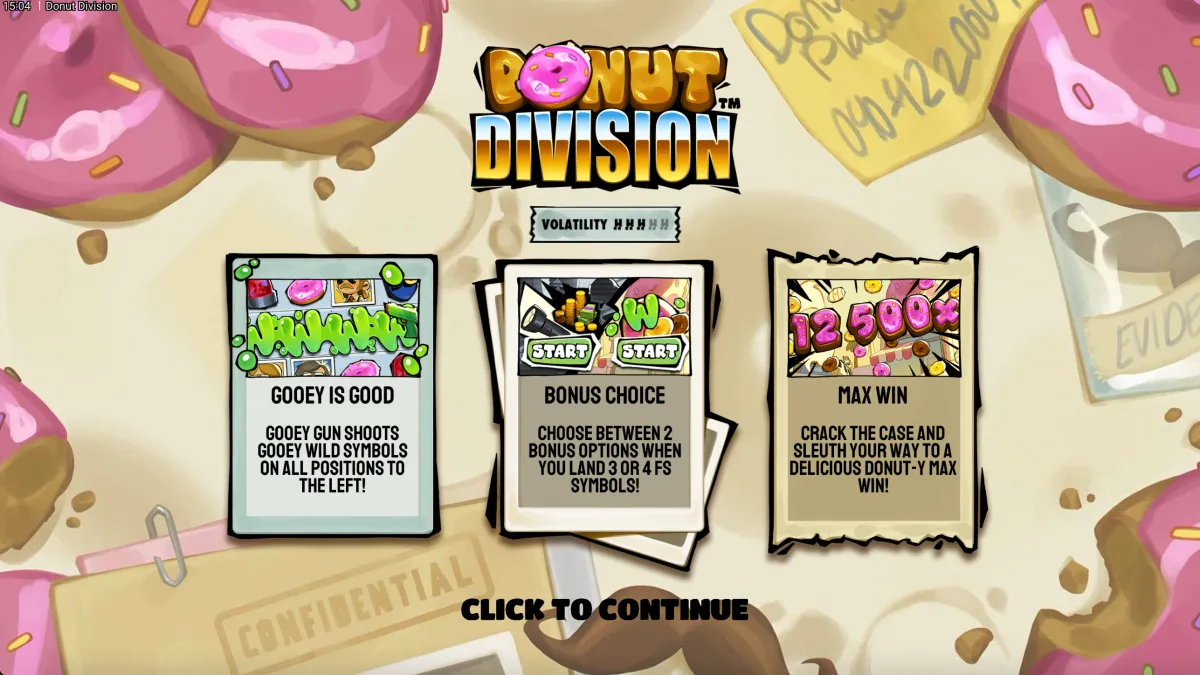 Donut Division gameplay screenshot