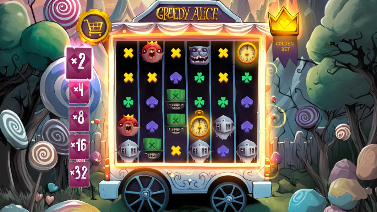 Greedy Alice gameplay screenshot