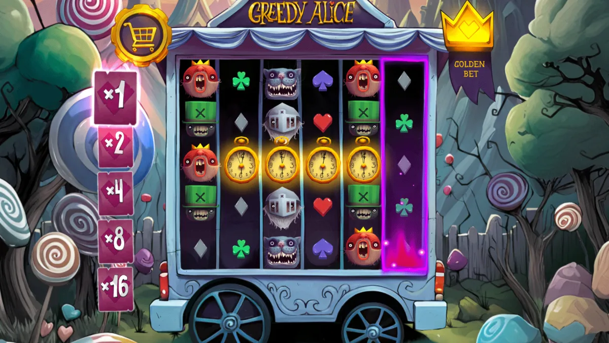 Greedy Alice gameplay screenshot