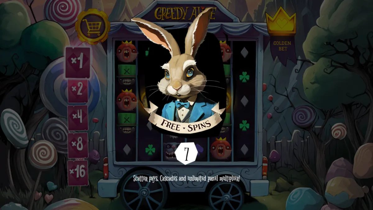 Greedy Alice gameplay screenshot