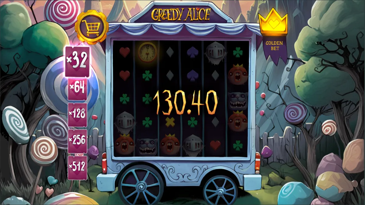 Greedy Alice gameplay screenshot